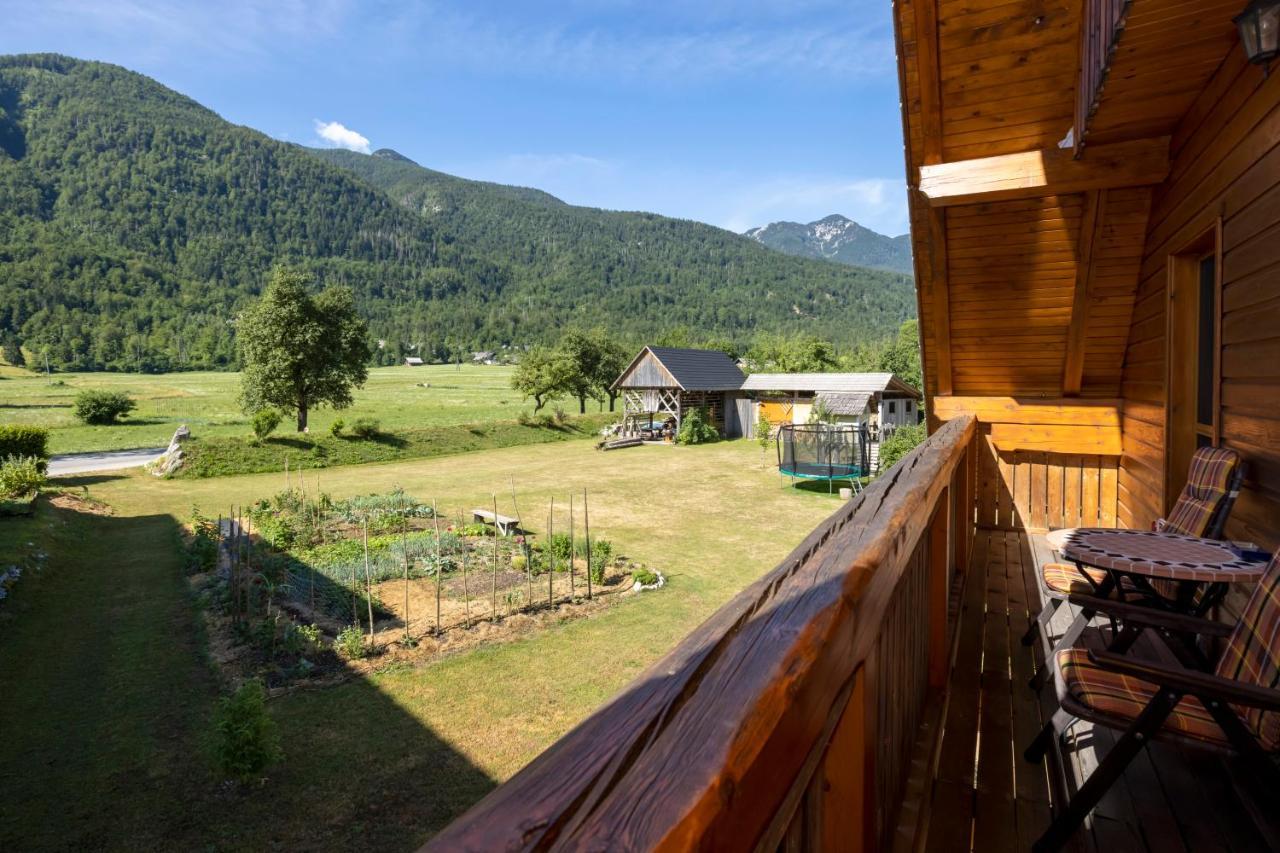 Chalet Pr Dobravc Бохинь Экстерьер фото