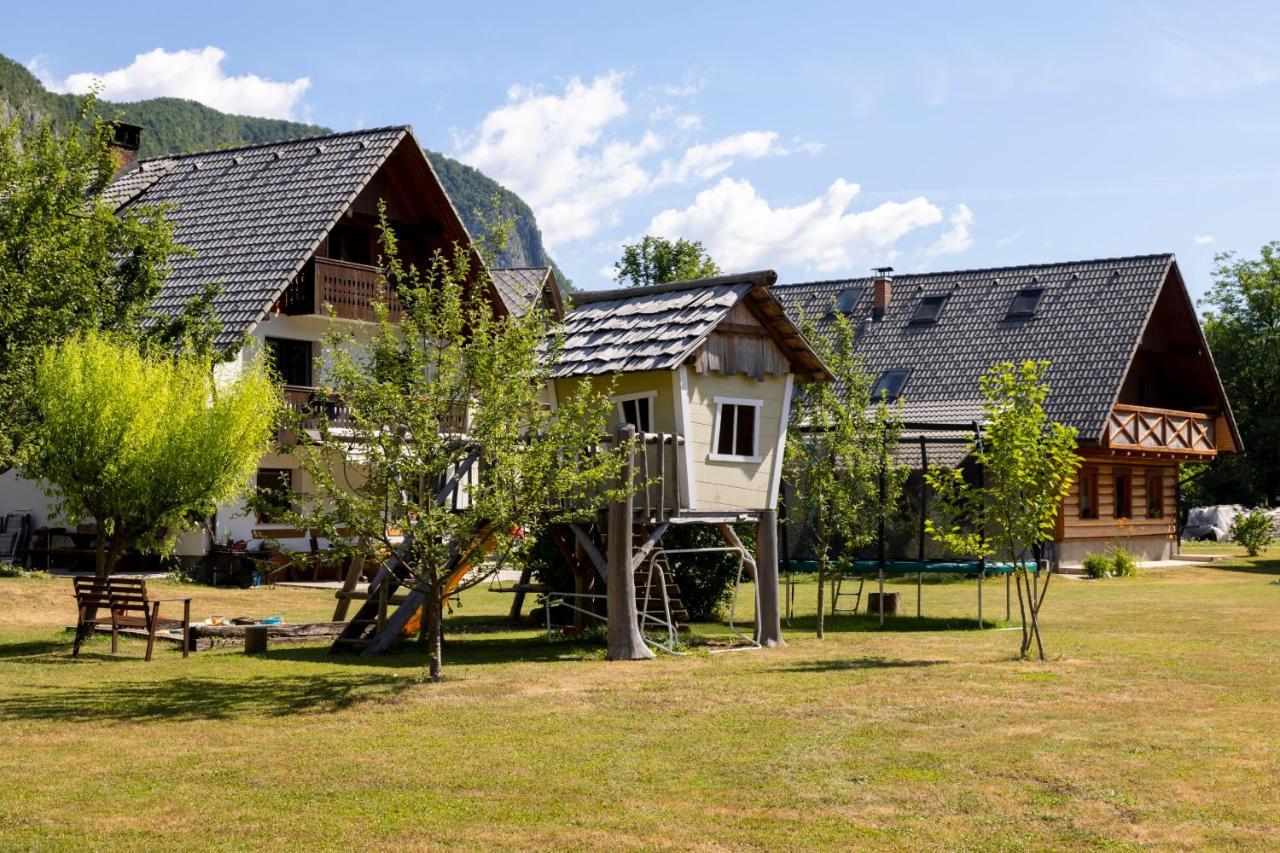 Chalet Pr Dobravc Бохинь Экстерьер фото