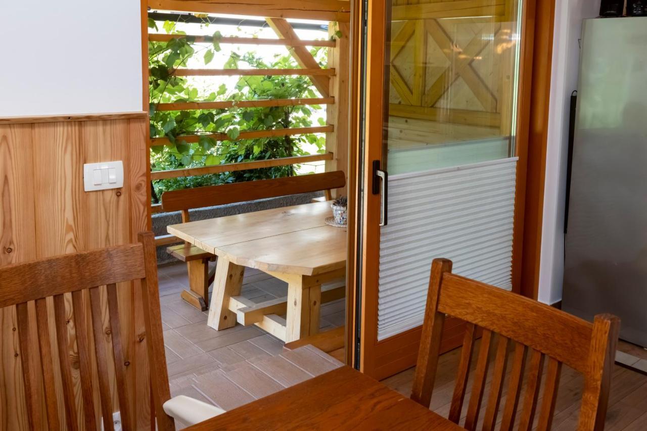 Chalet Pr Dobravc Бохинь Экстерьер фото