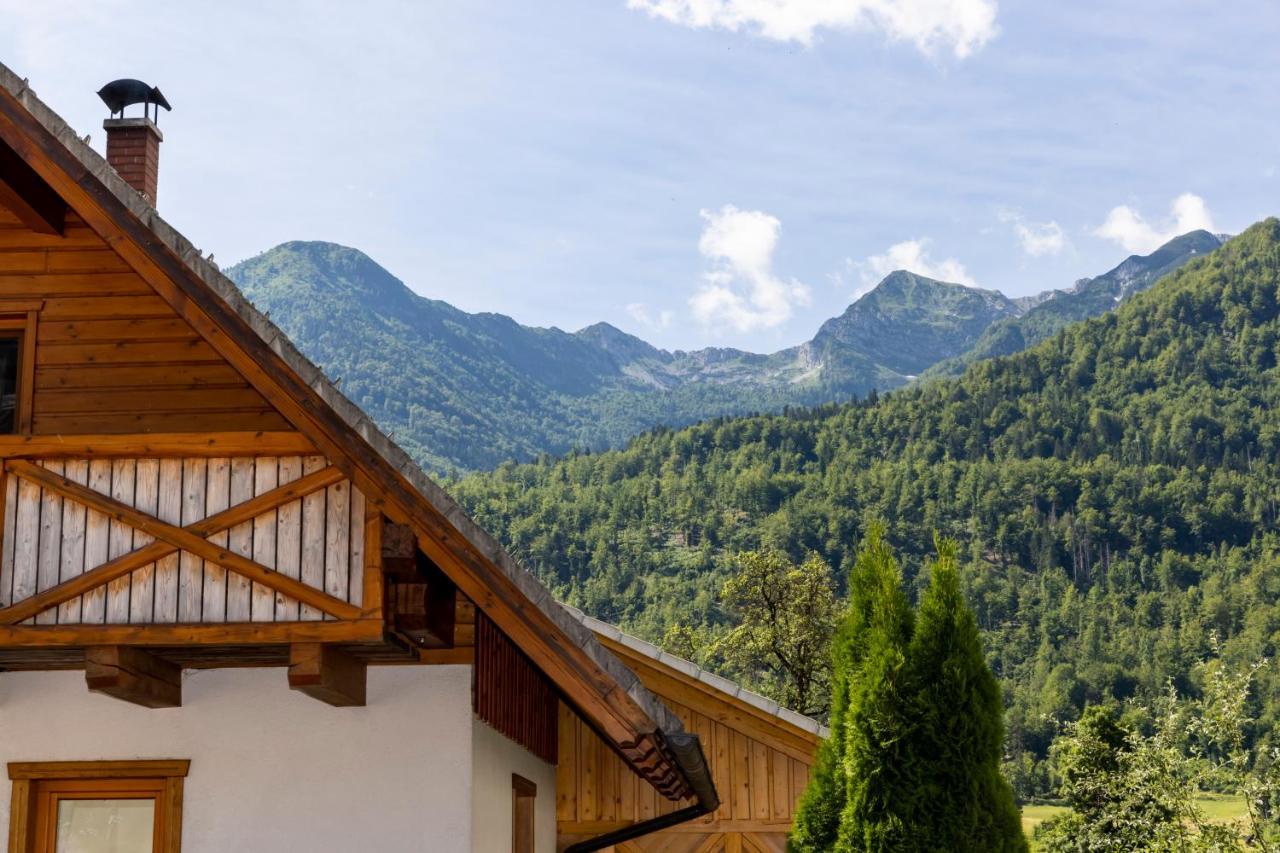 Chalet Pr Dobravc Бохинь Экстерьер фото